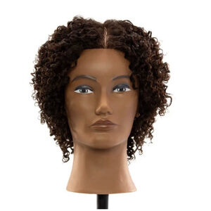 New Pivot Point AMBER – 100% HUMAN TEXTURED HAIR MANNEQUIN Head